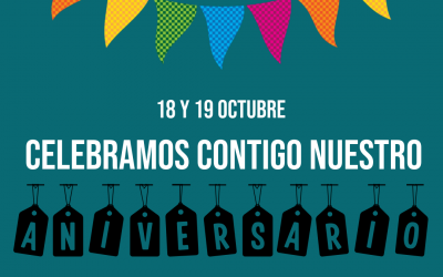 ¡Estamos de Aniversario y lo queremos celebrar contigo!